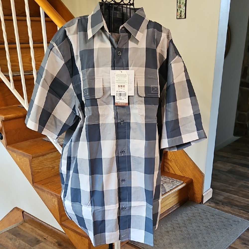 👔WOOLRICH Mens Adventure Series Button Down Shirt